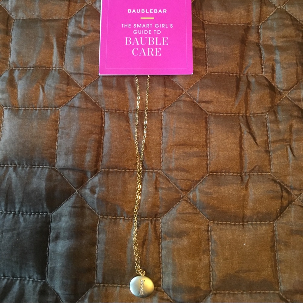 NWOT BAUBLE BAR NECKLACE